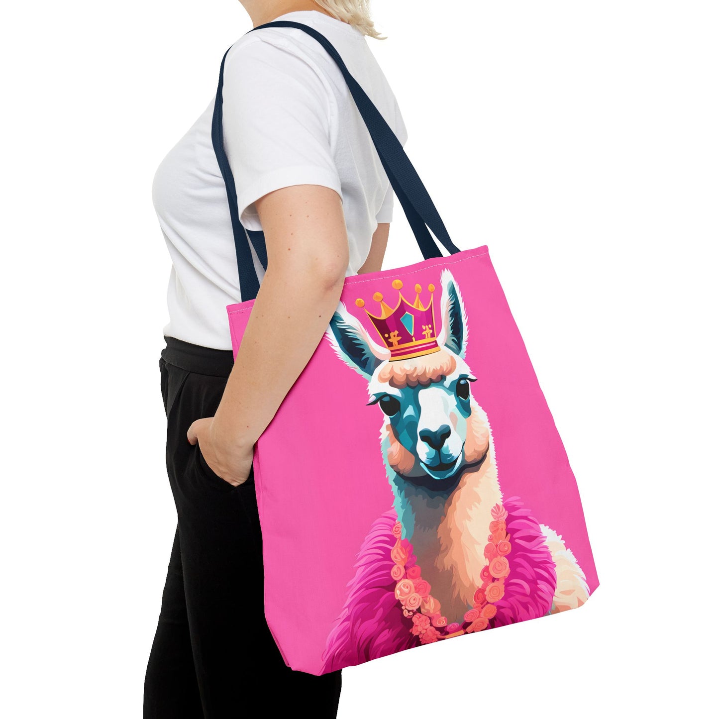 Princess Llama Tote Bag