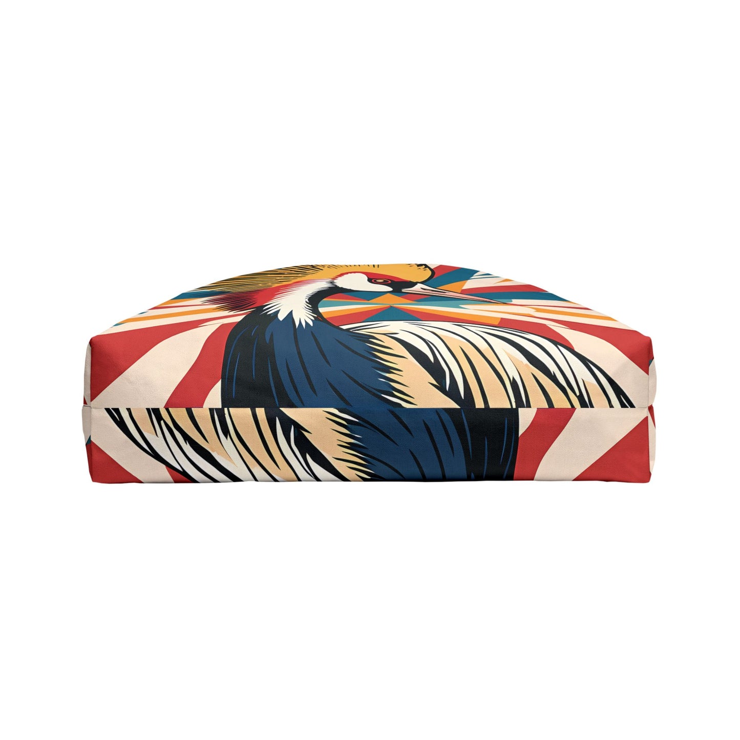 Crazy Crowned Crane Tote Bag