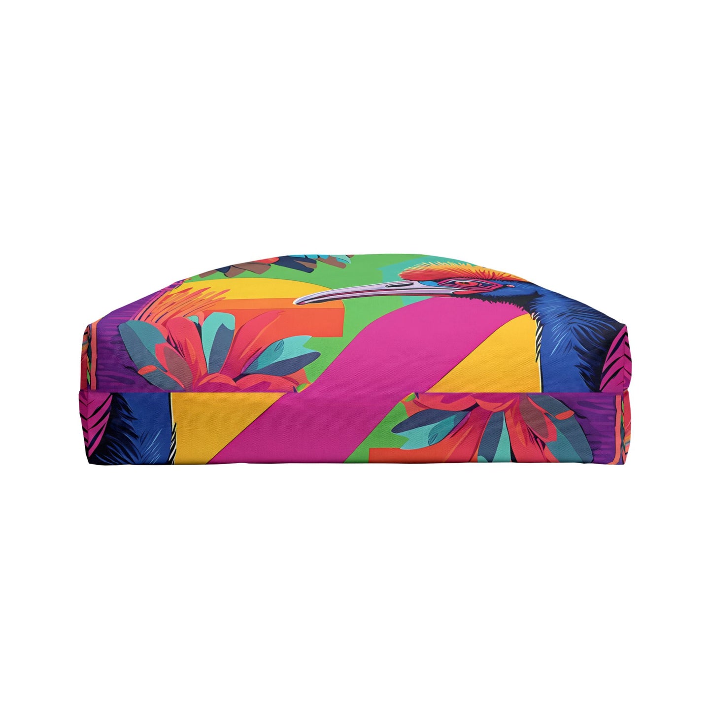 Rainbow Cassowary Tote Bag