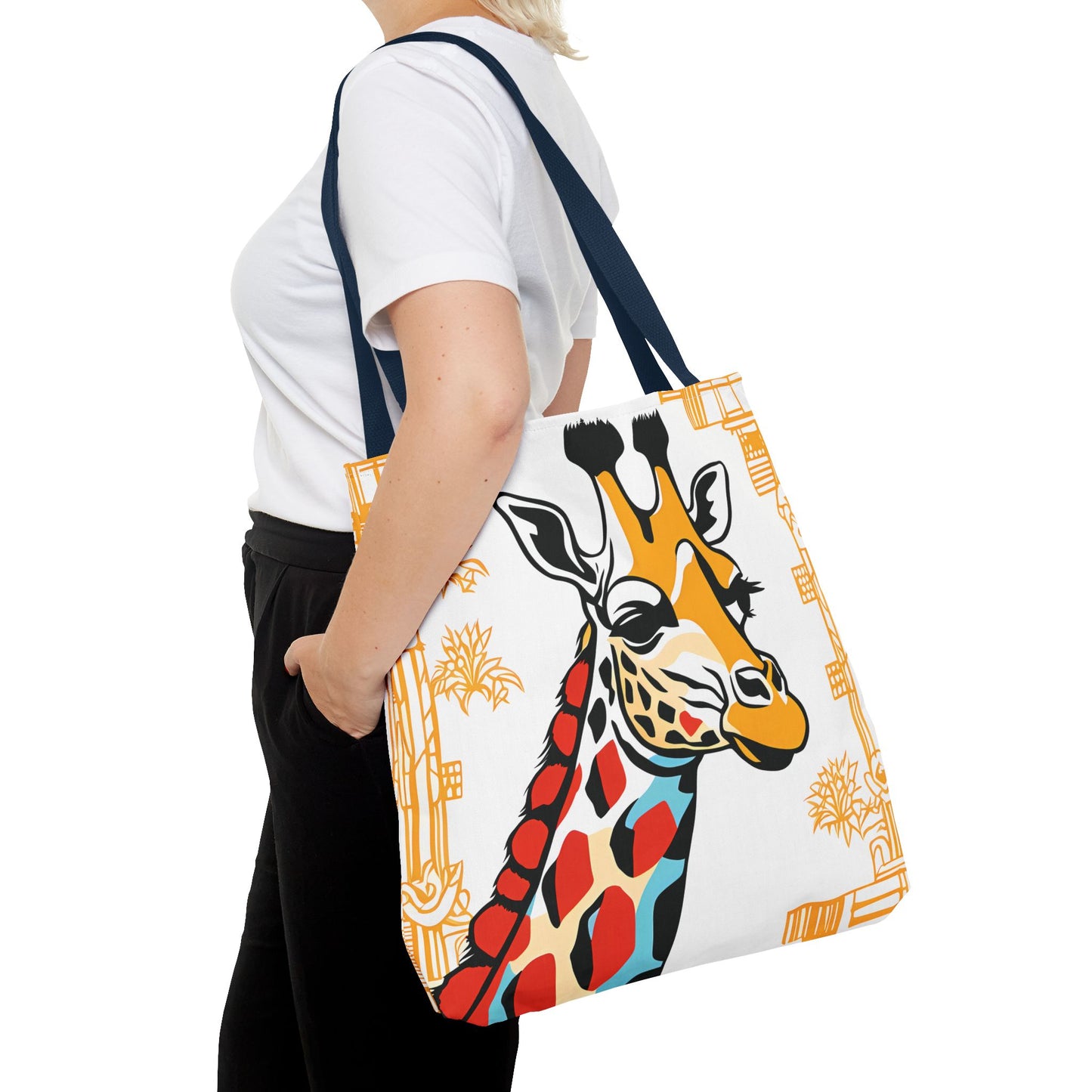 Bamboo Giraffe Tote Bag
