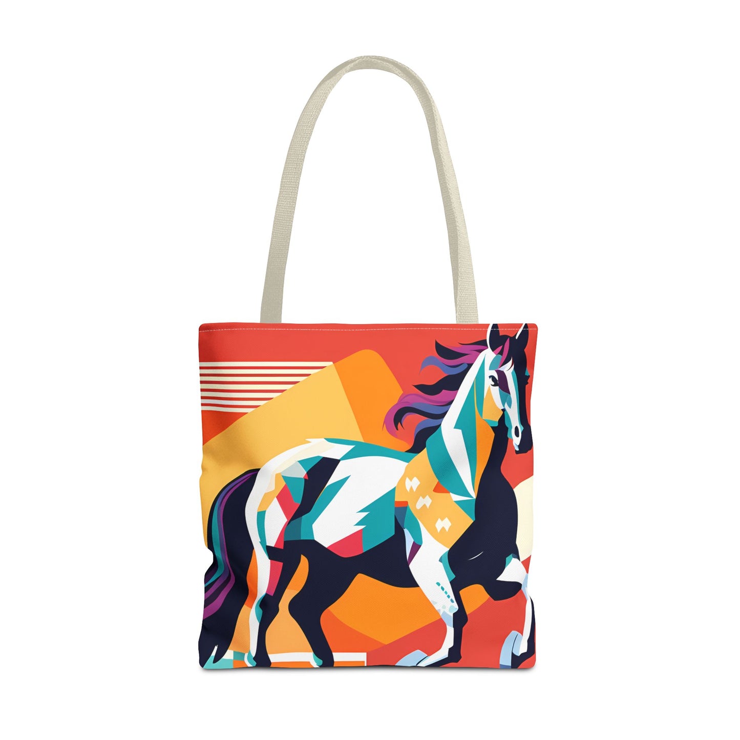 Retro Horse Tote Bag