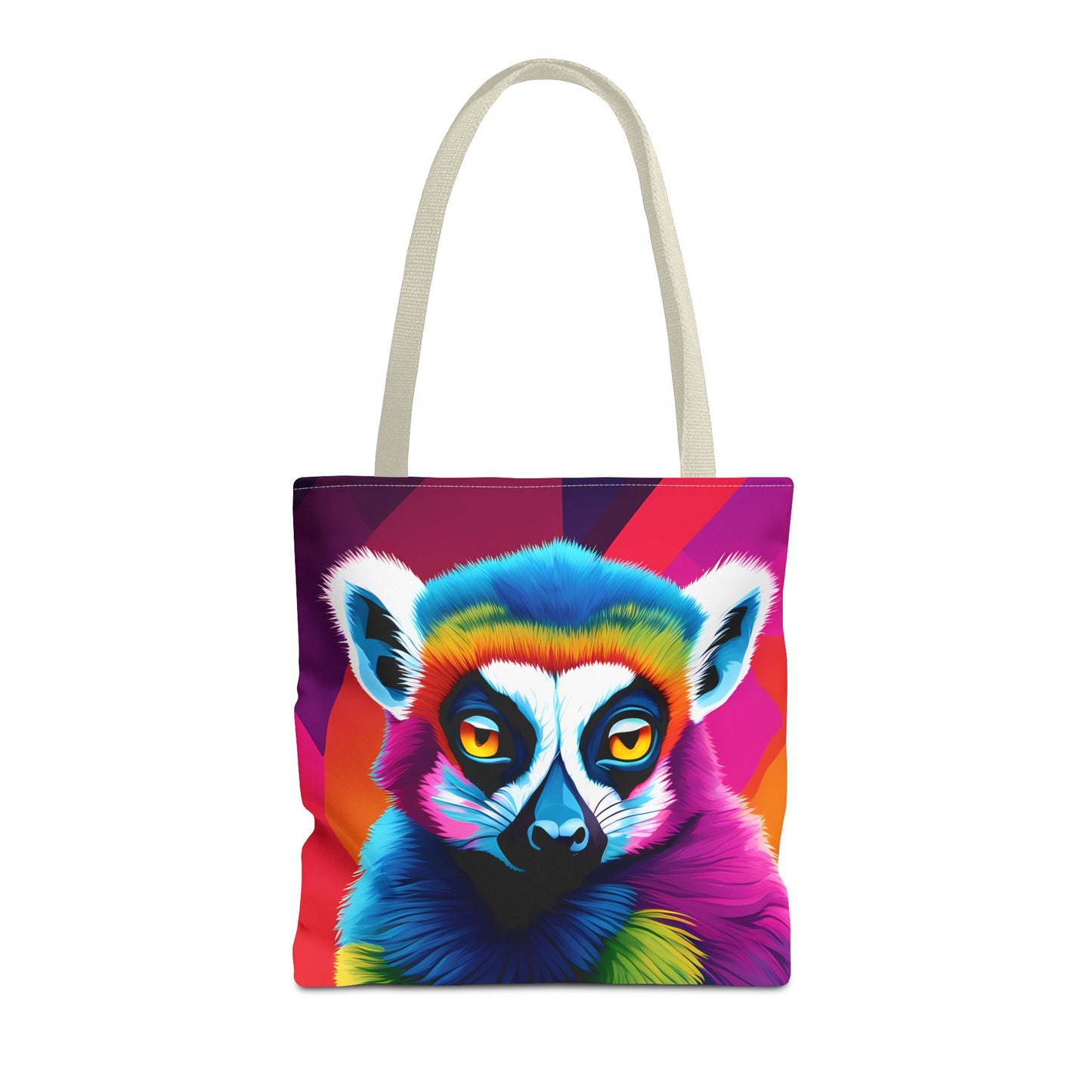 Psychedelic Lemur Tote Bag