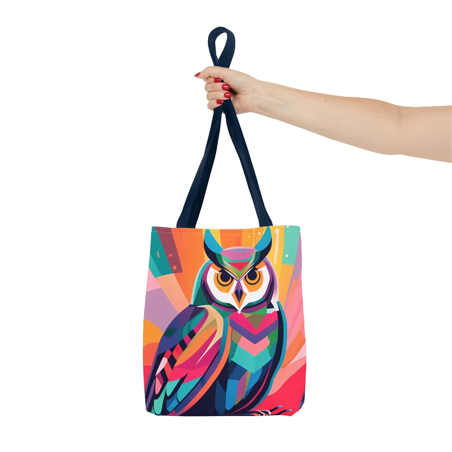 Abstract Owl Tote Bag