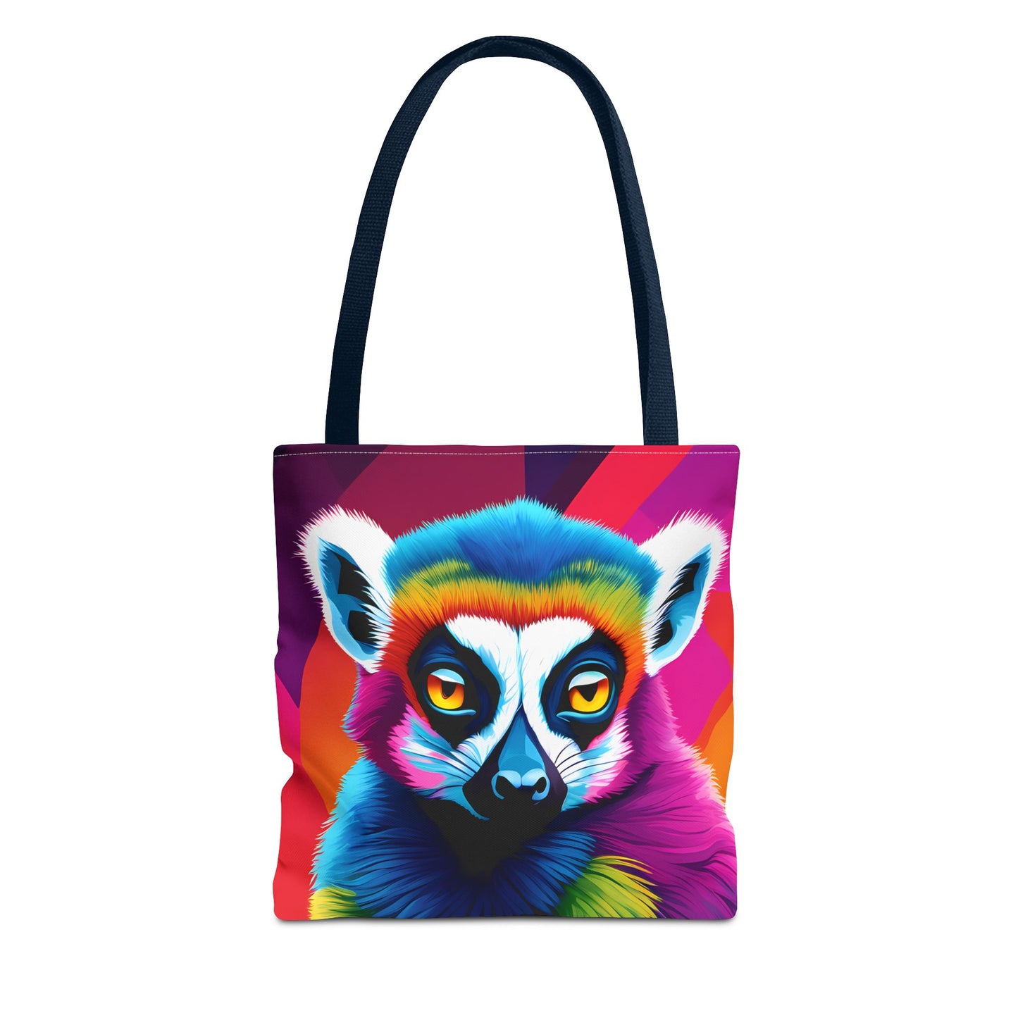 Psychedelic Lemur Tote Bag