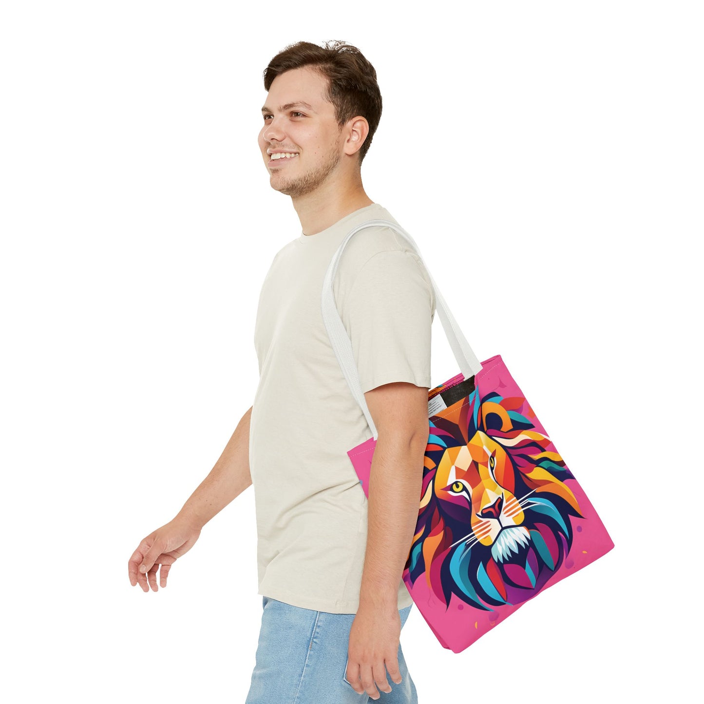 Artistic Lion Tote Bag