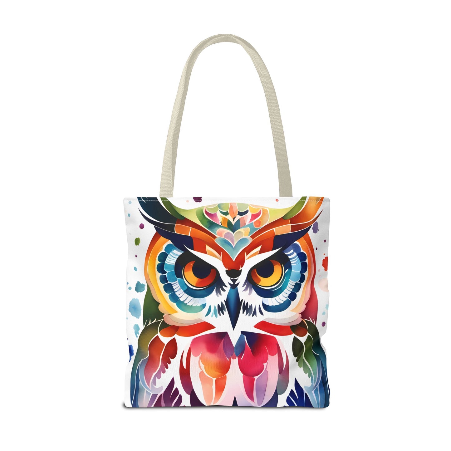 Artistic Owl Tote Bag