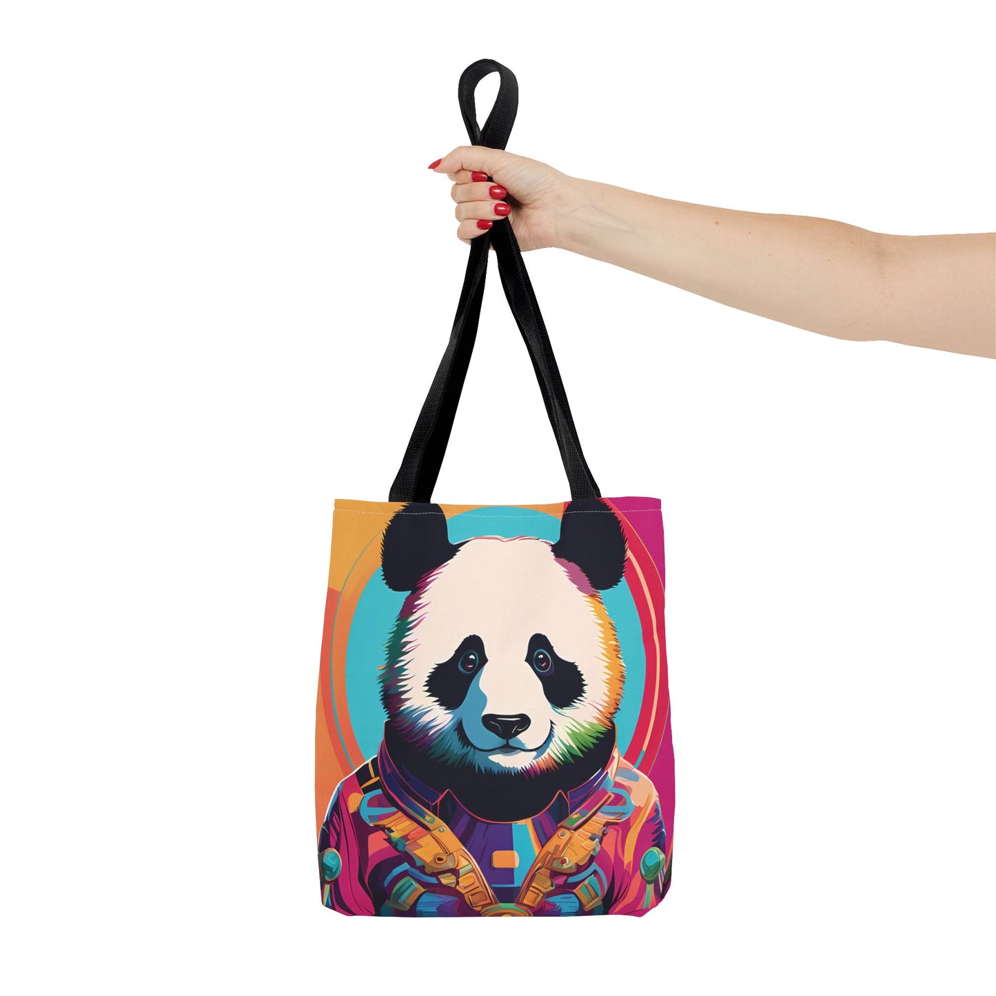 Cosmic Panda Tote Bag