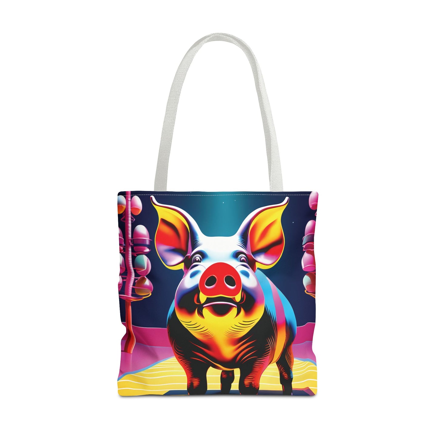 Pop Art Piggy Tote Bag