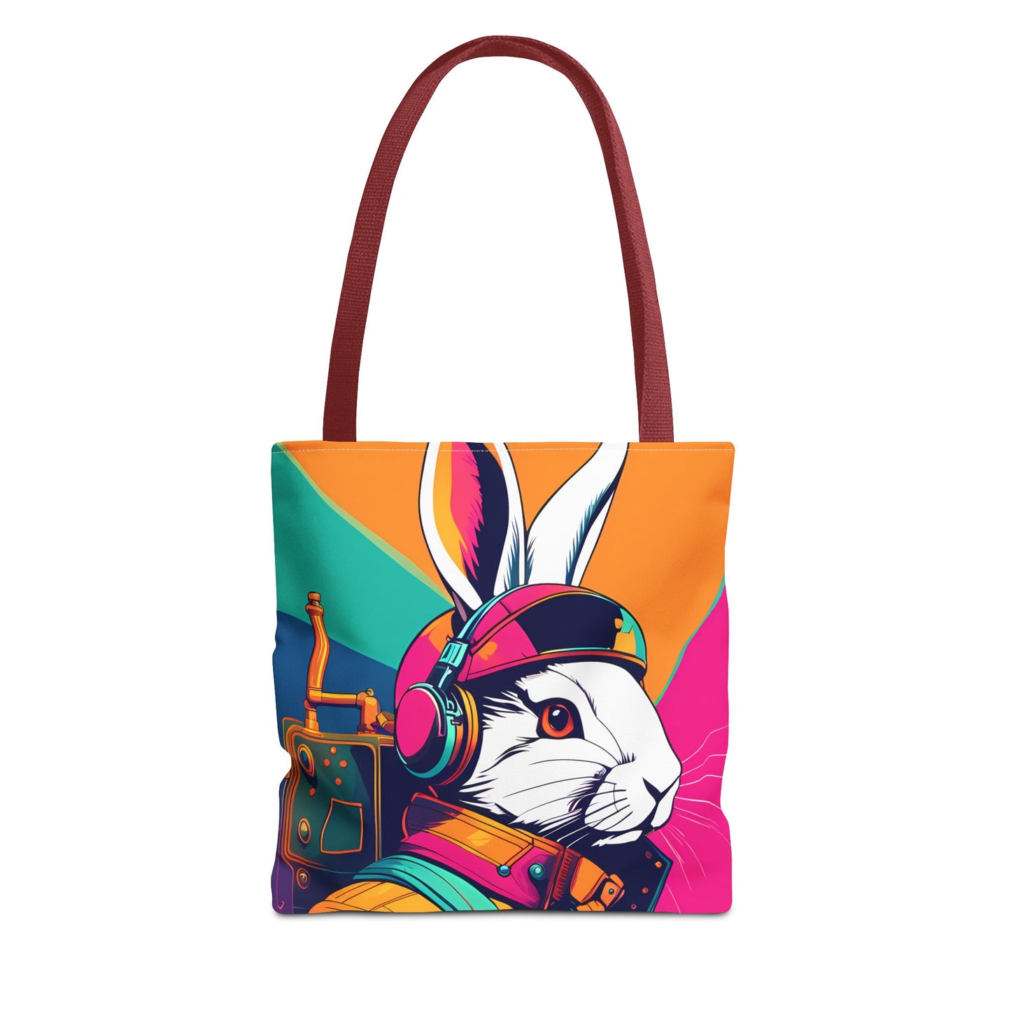 Teslapunk Rabbit Tote Bag