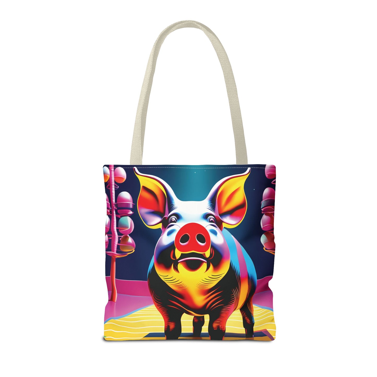 Pop Art Piggy Tote Bag