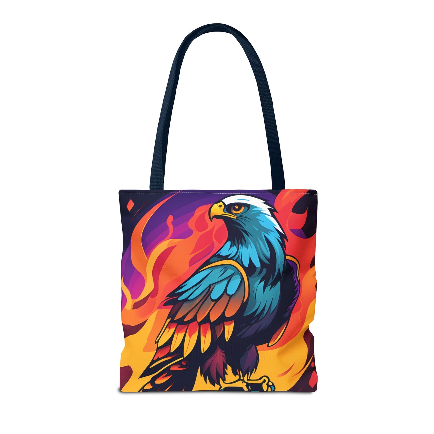 Bold Eagle Fire Tote Bag