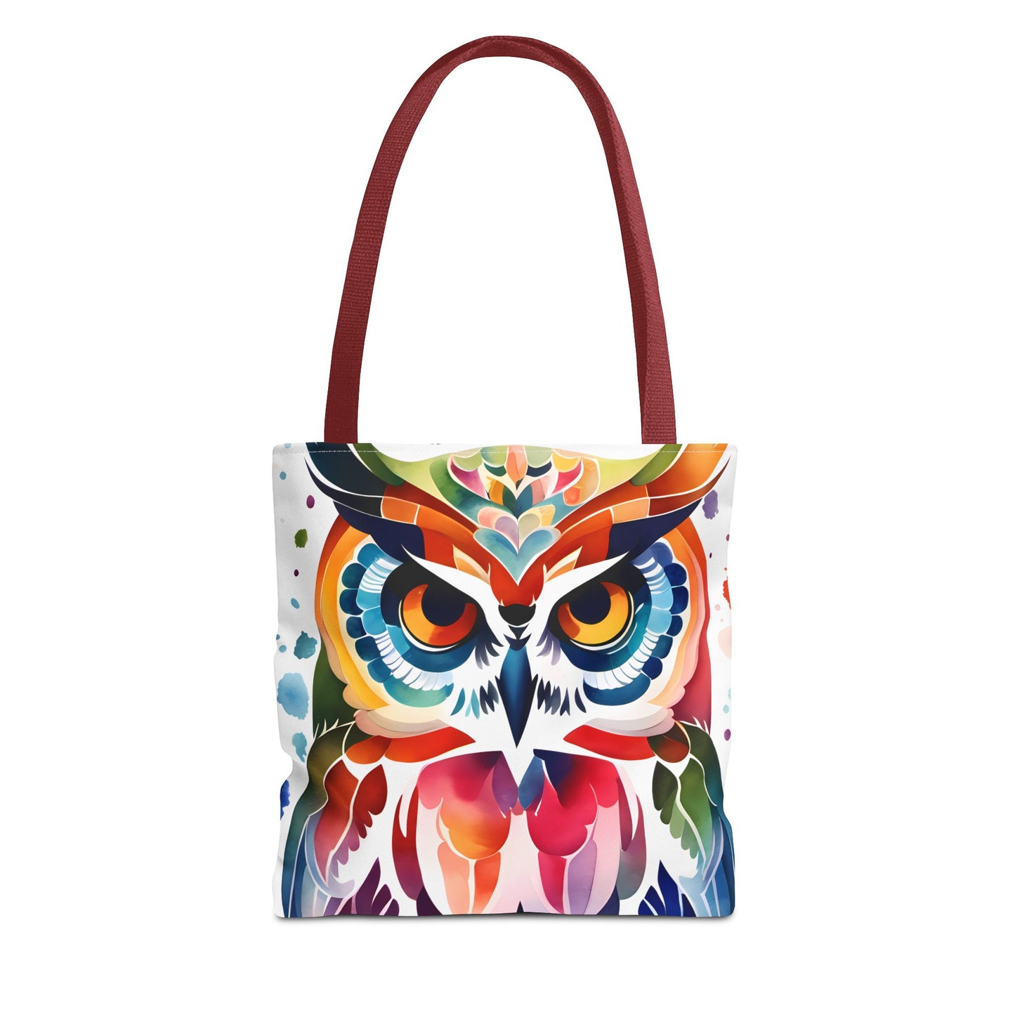 Artistic Owl Tote Bag