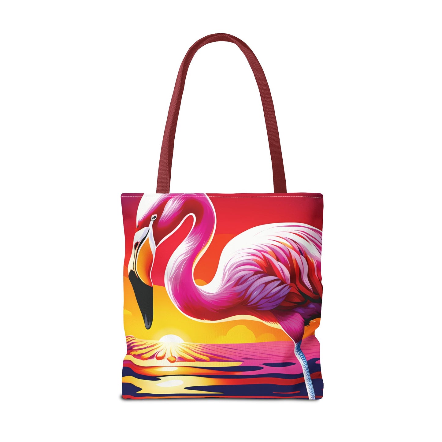 Sunset Flamingo Tote Bag