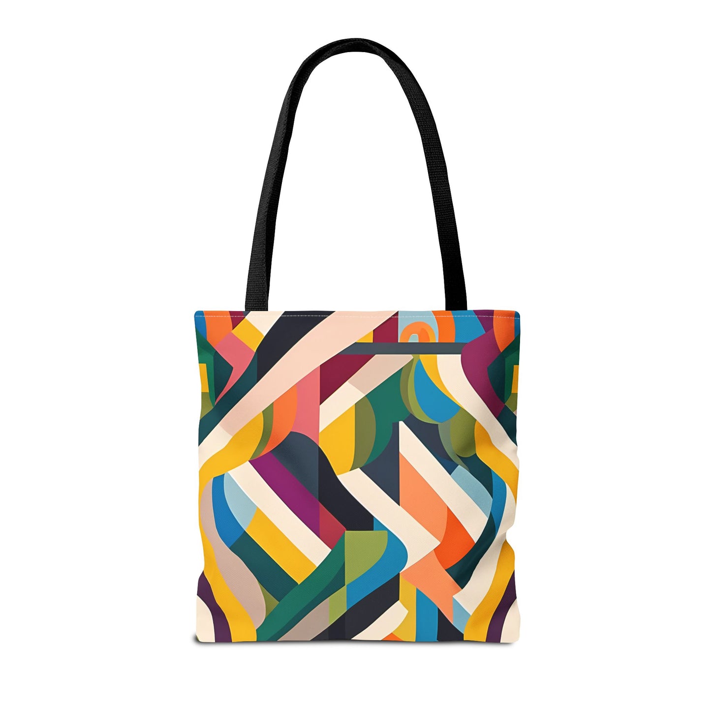Abstract Ribbons Tote Bag
