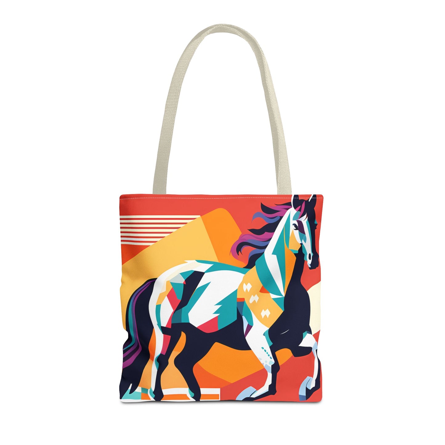 Retro Horse Tote Bag