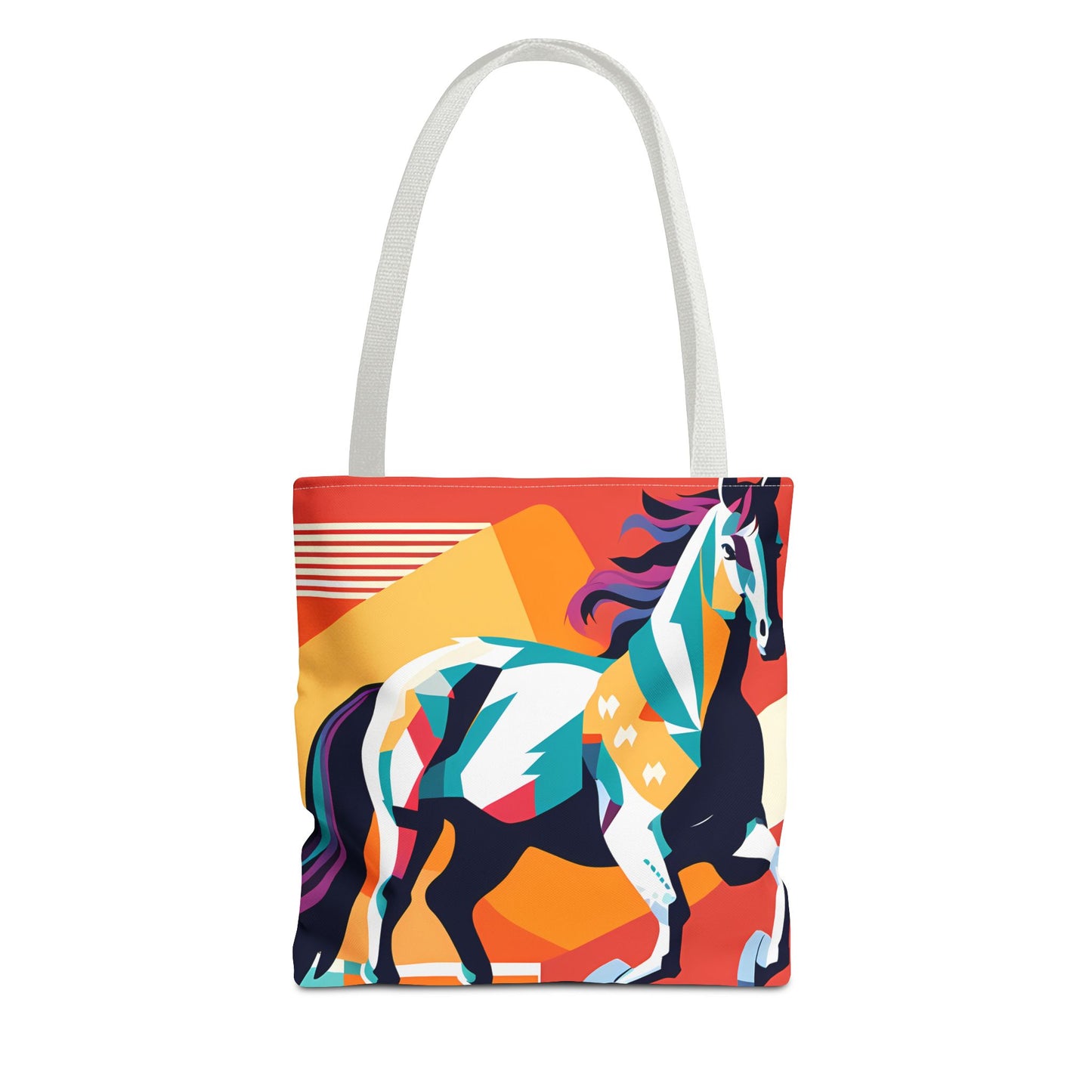 Retro Horse Tote Bag