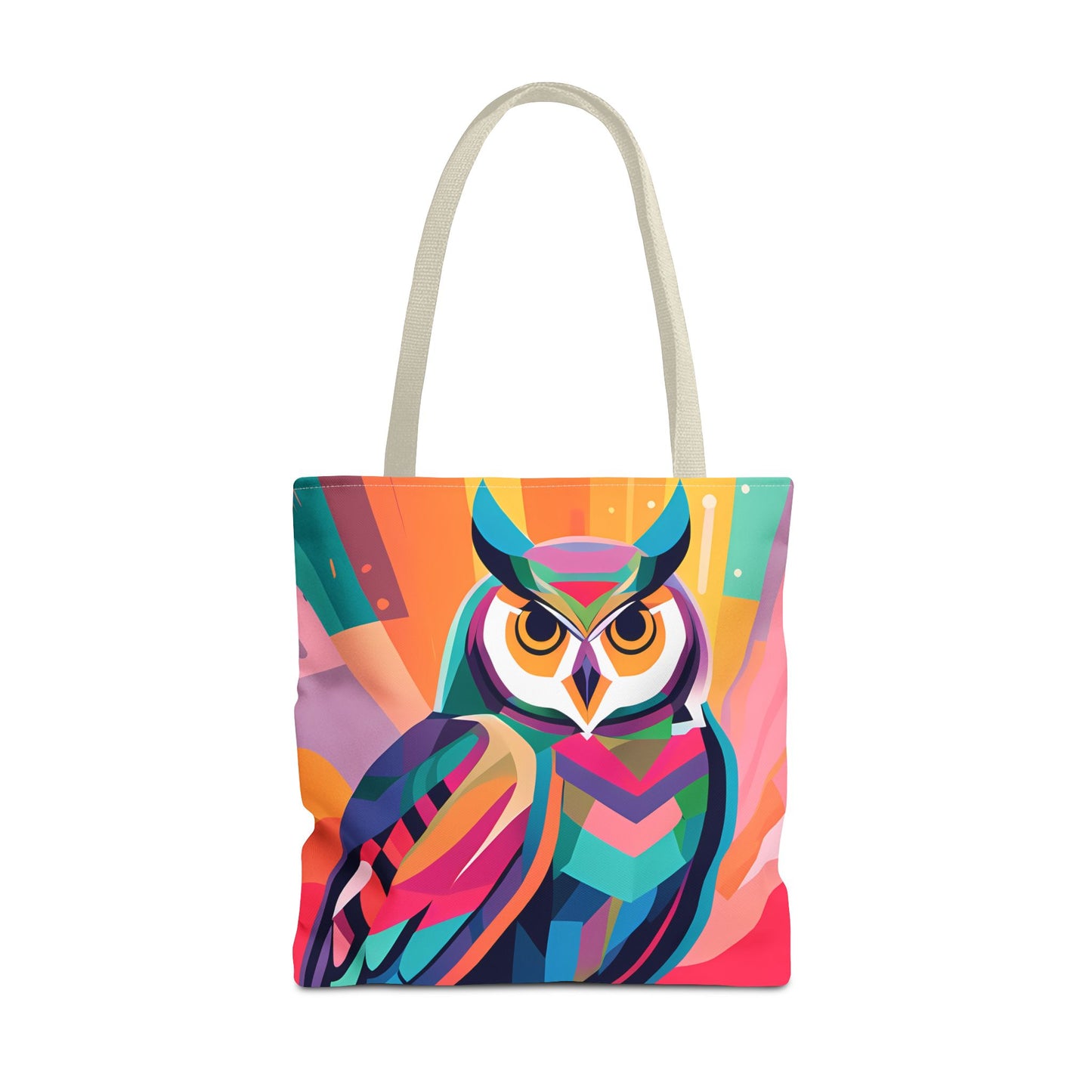 Abstract Owl Tote Bag