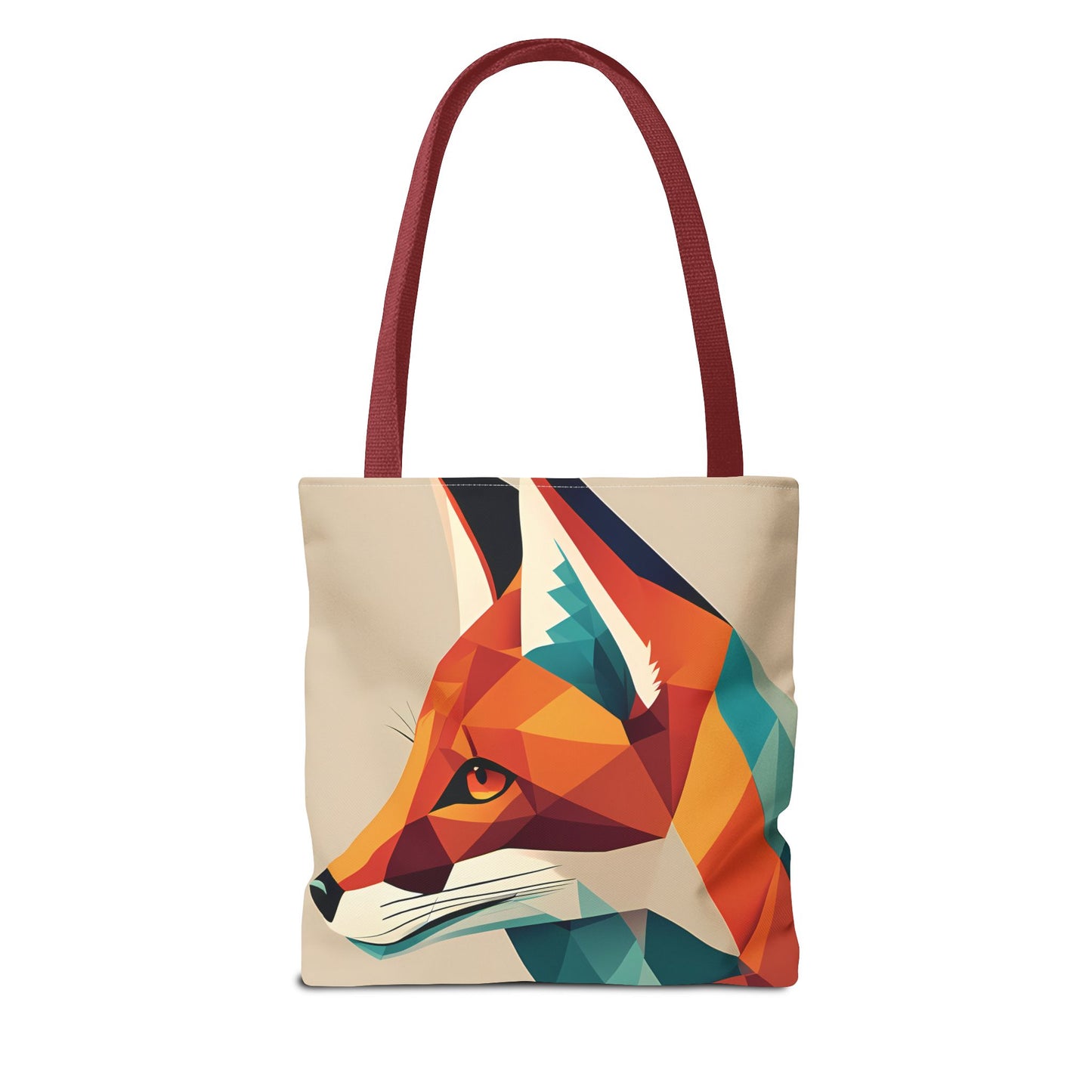 Geometric Fox Tote Bag
