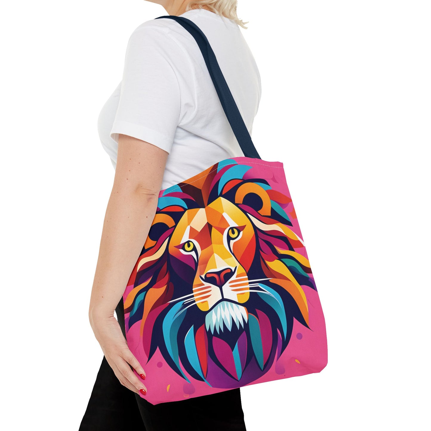 Artistic Lion Tote Bag