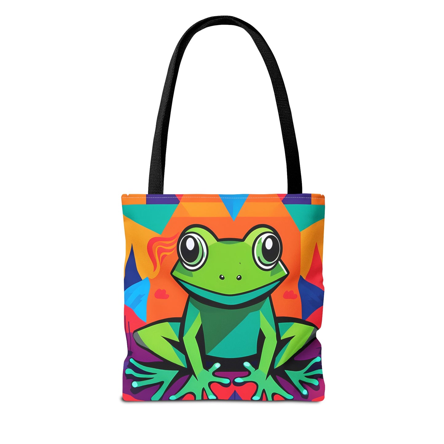 Vibrant Tree Frog Tote Bag