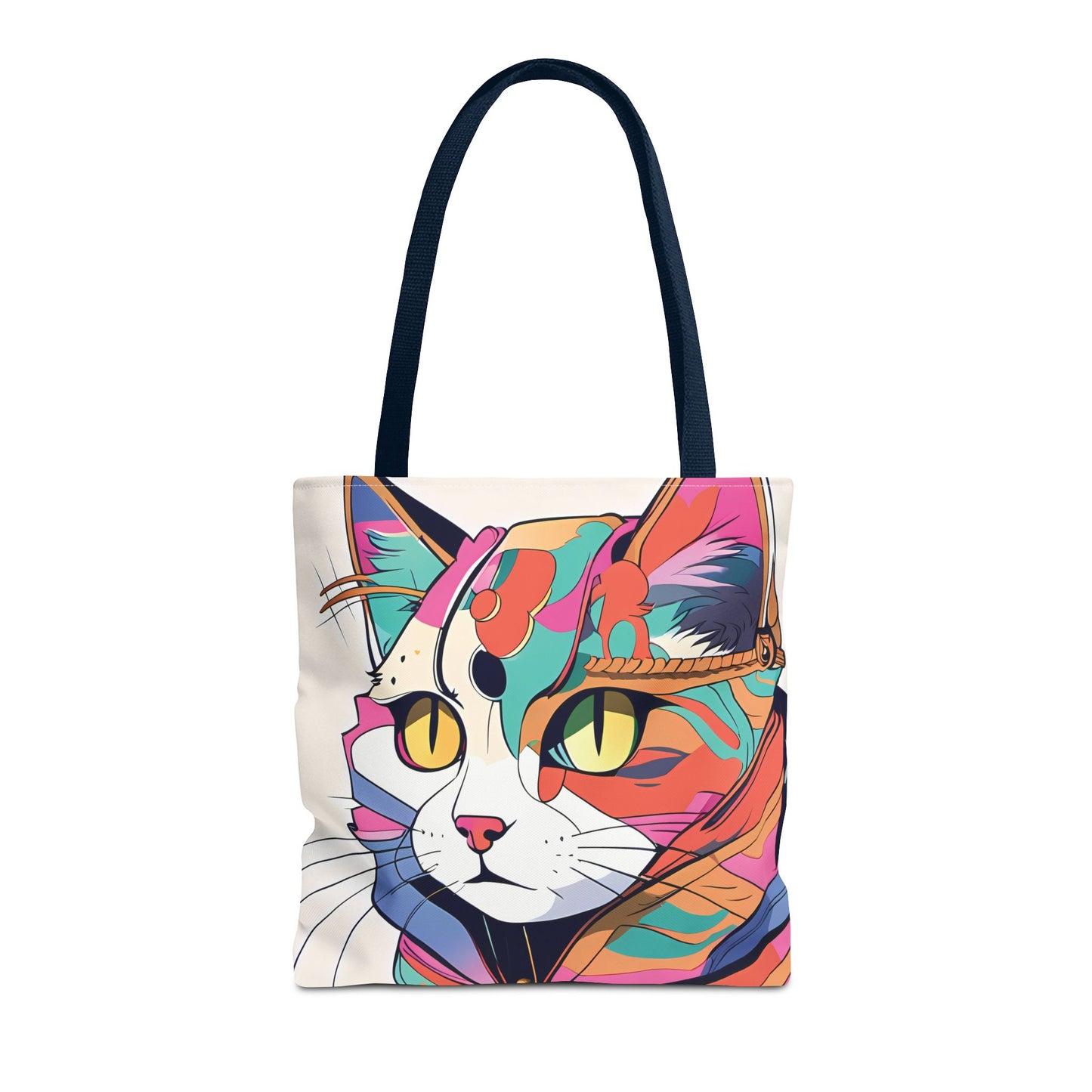 Abstract Feline Fantasy Tote Bag