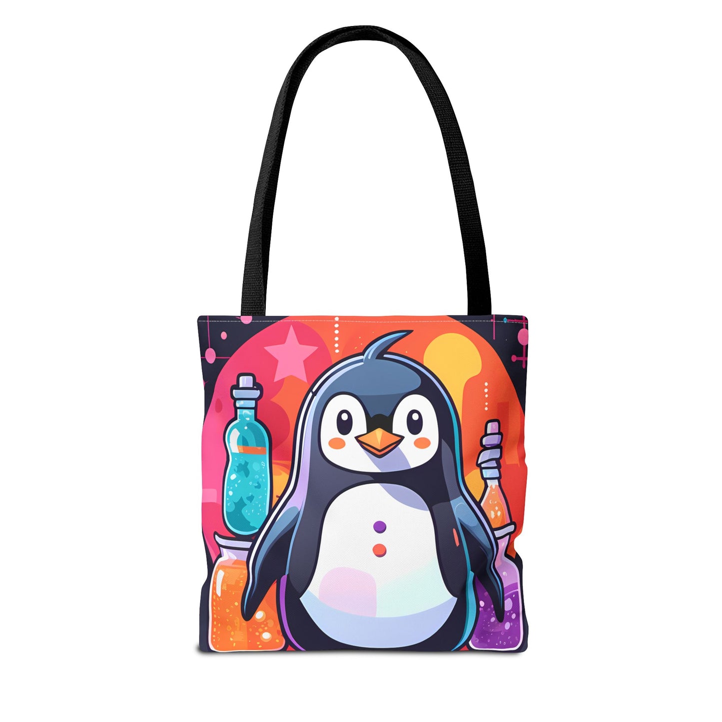 Science Penguin Tote Bag