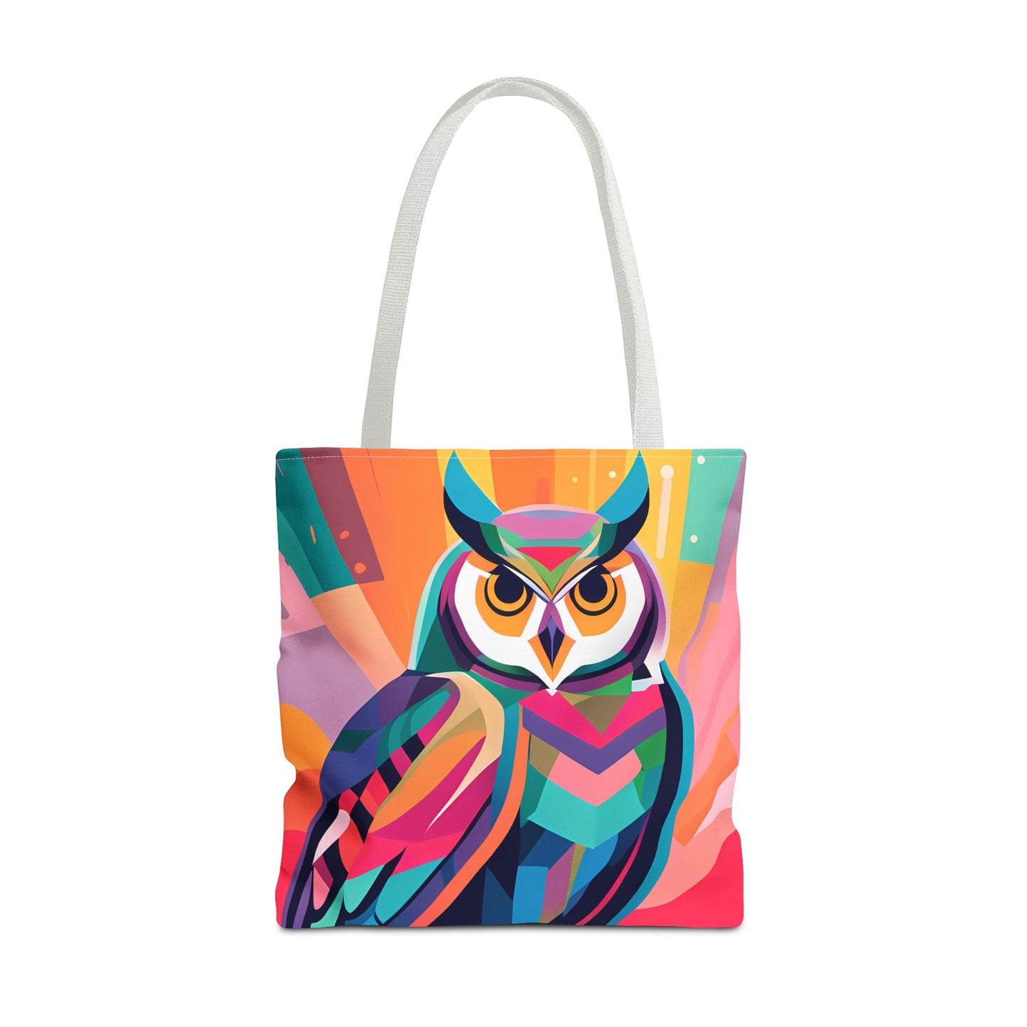 Abstract Owl Tote Bag