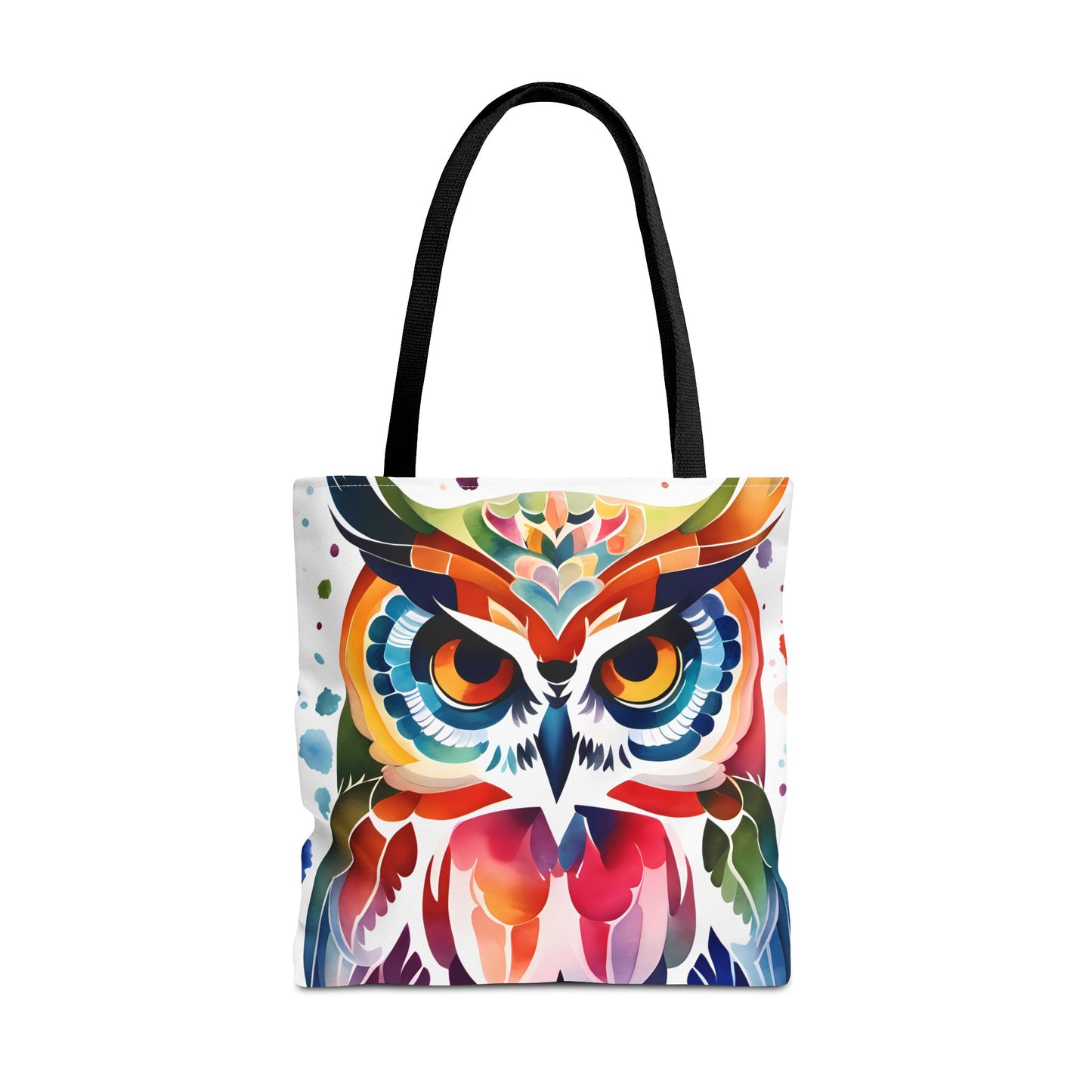 Artistic Owl Tote Bag