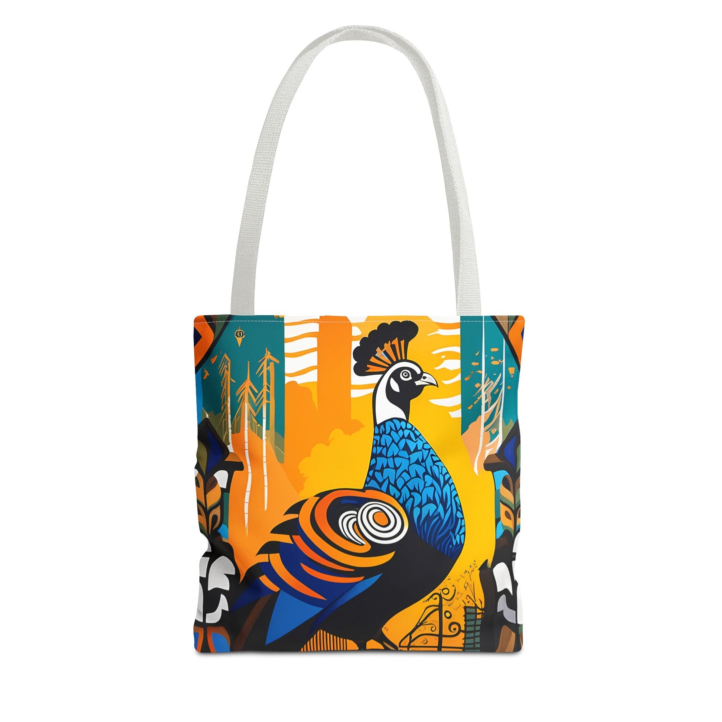 Graffiti Guineafowl Tote Bag