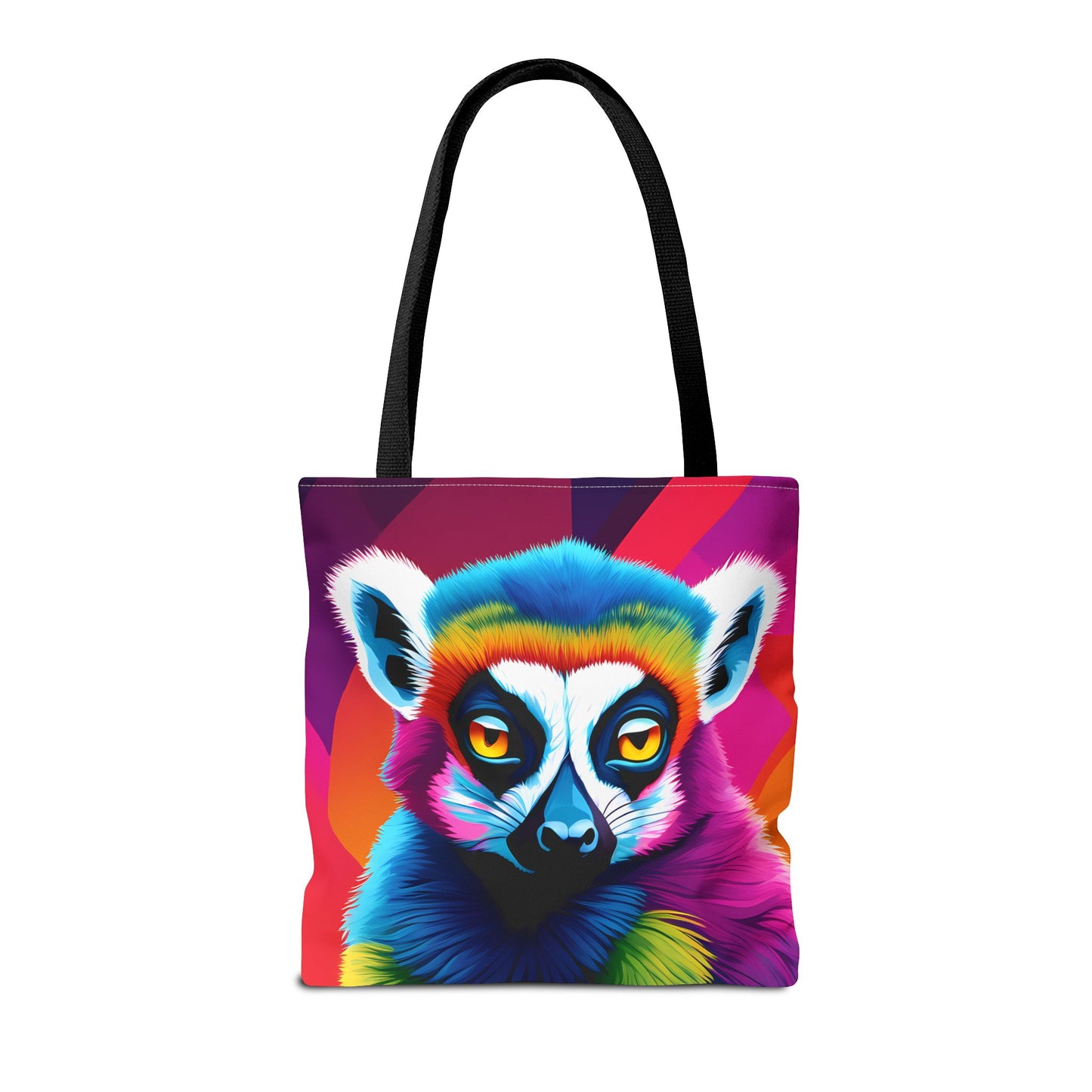 Psychedelic Lemur Tote Bag