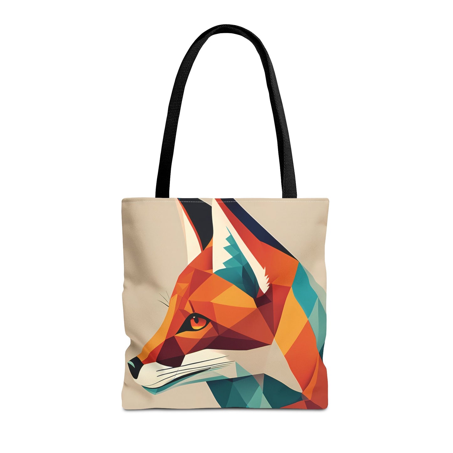 Geometric Fox Tote Bag