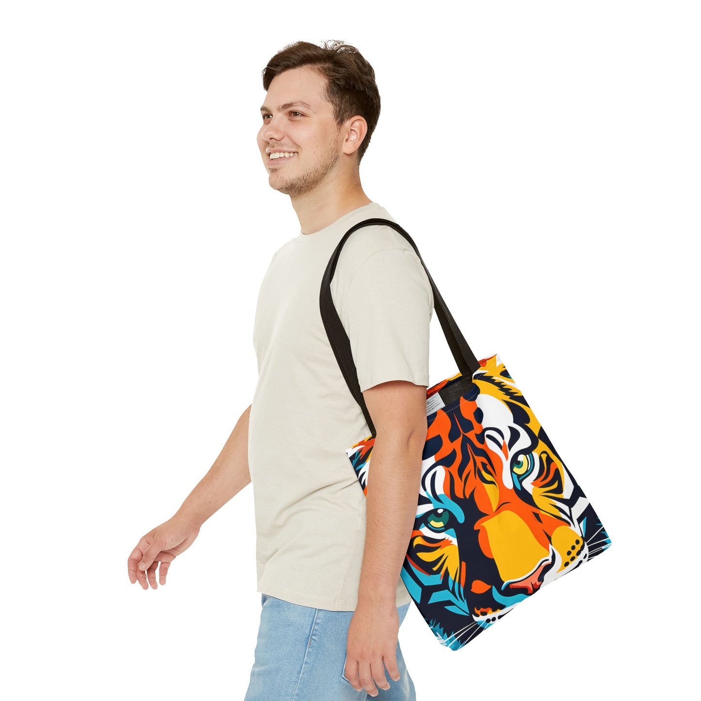 Ferocious Tiger Tote Bag