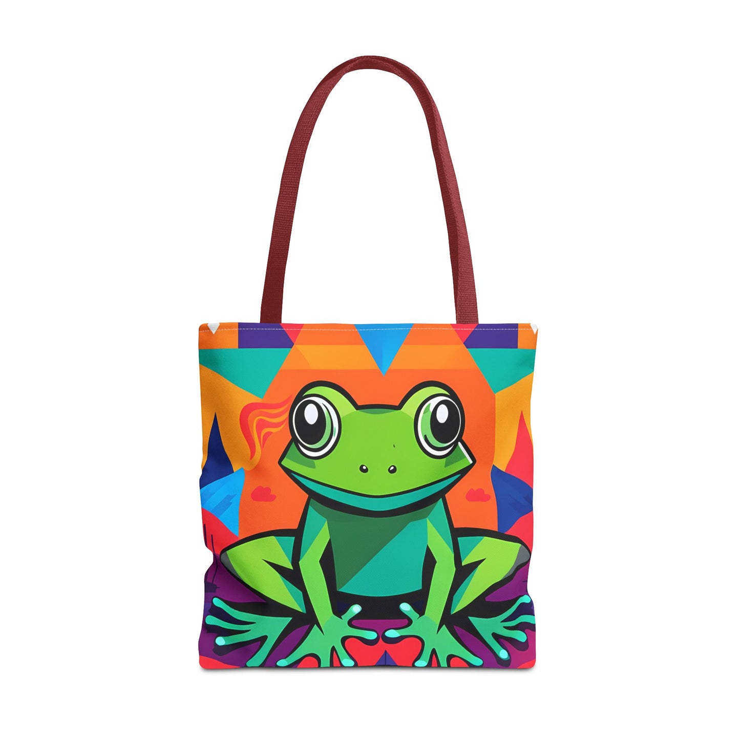 Vibrant Tree Frog Tote Bag