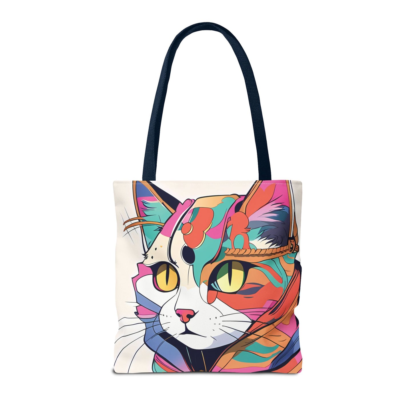 Abstract Feline Fantasy Tote Bag