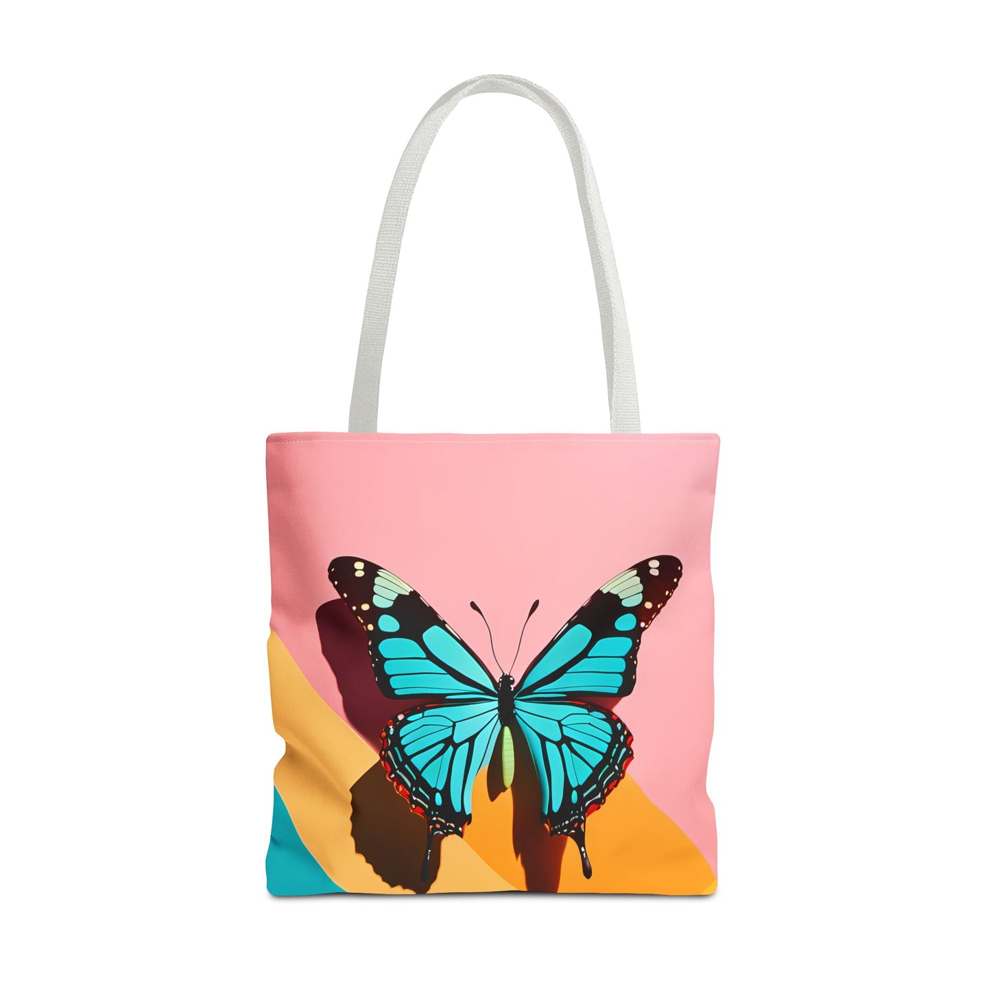 Blue Butterfly Tote Bag