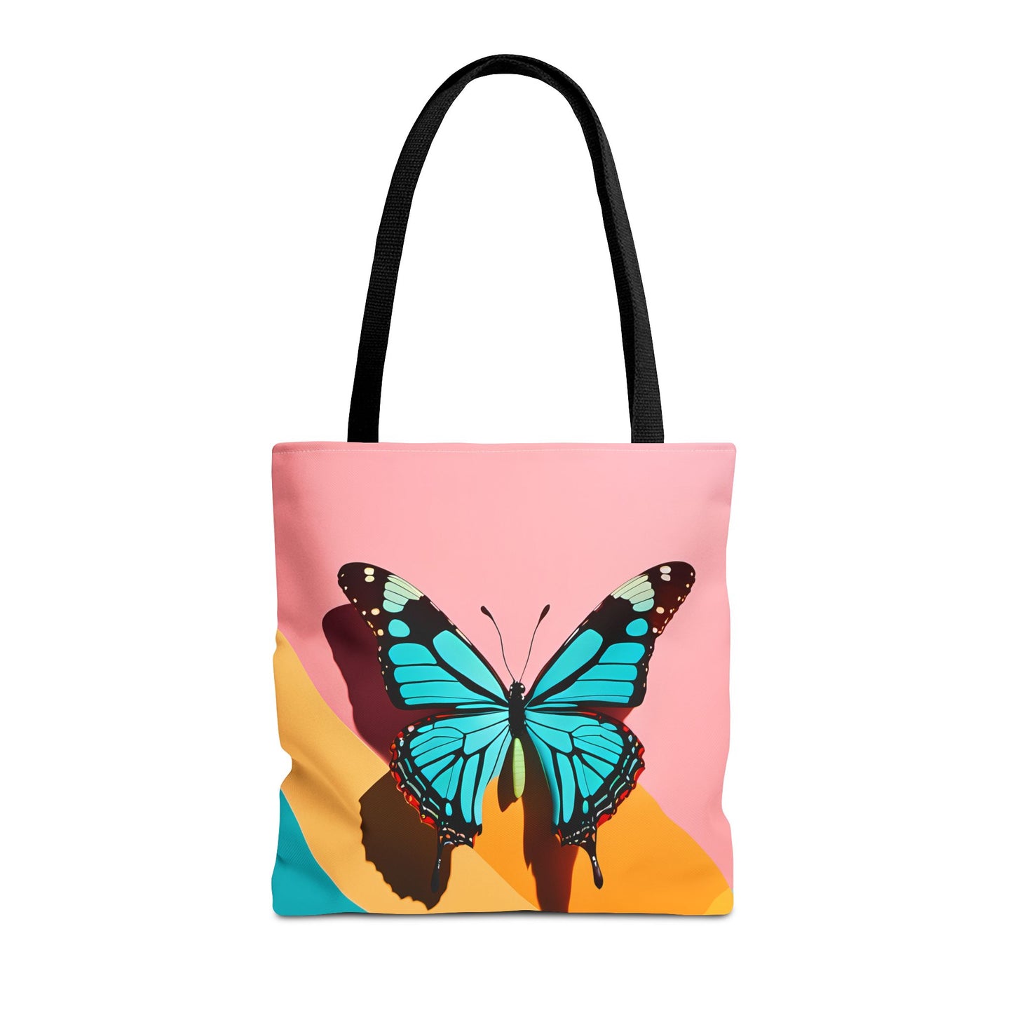 Blue Butterfly Tote Bag