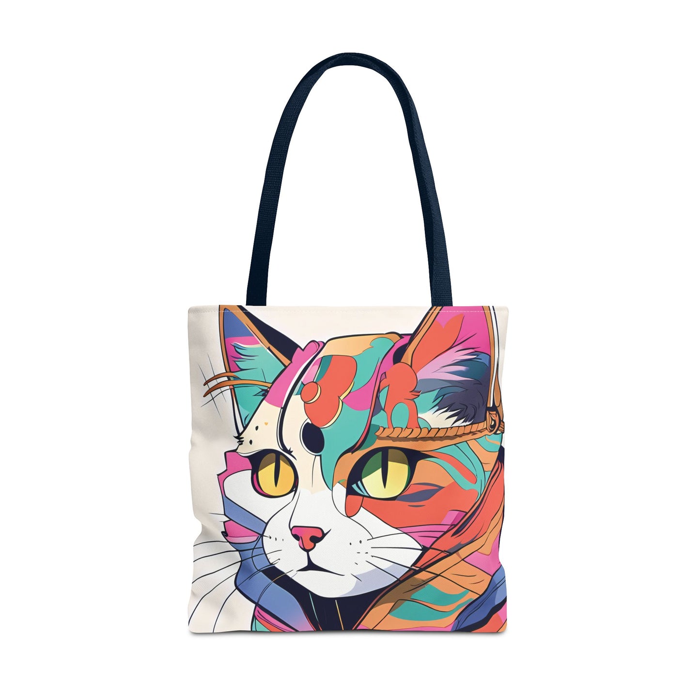 Abstract Feline Fantasy Tote Bag