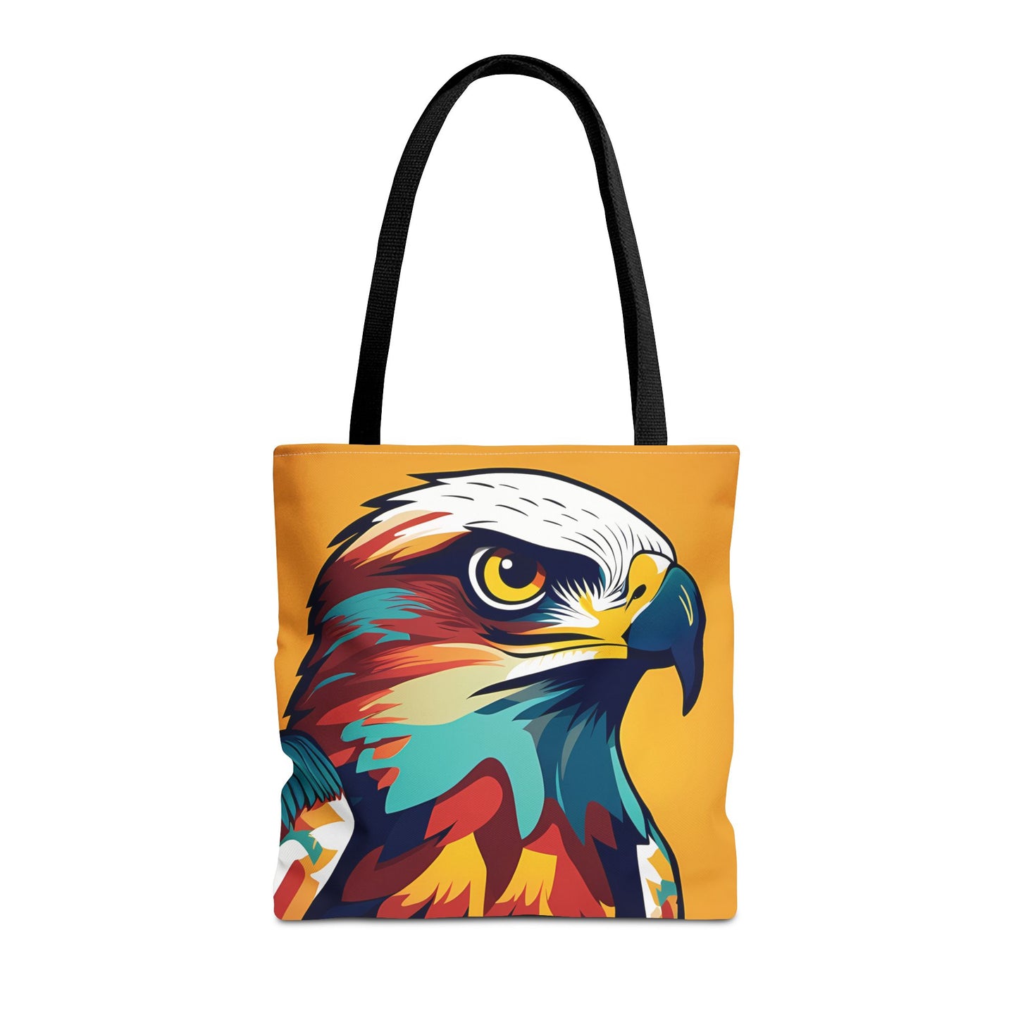 Majestic Hawk Portrait Tote Bag
