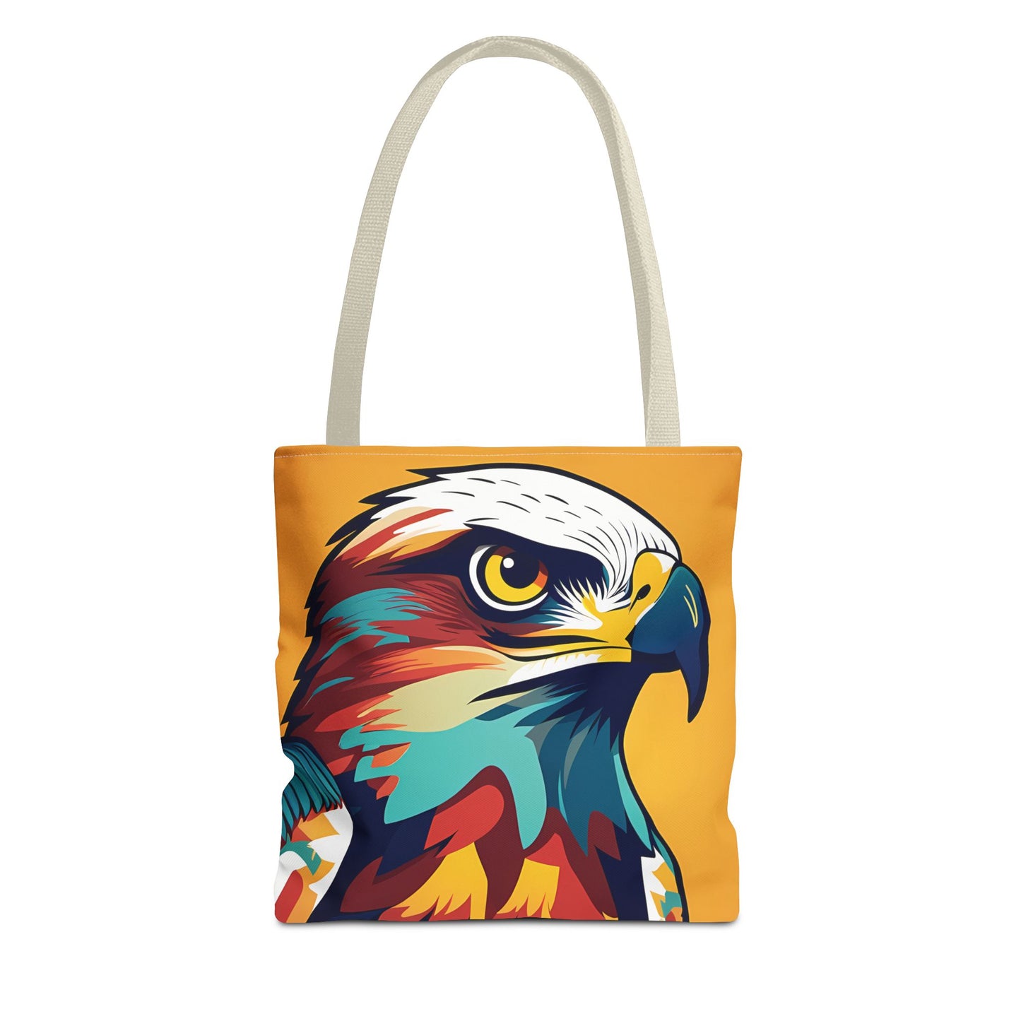Majestic Hawk Portrait Tote Bag