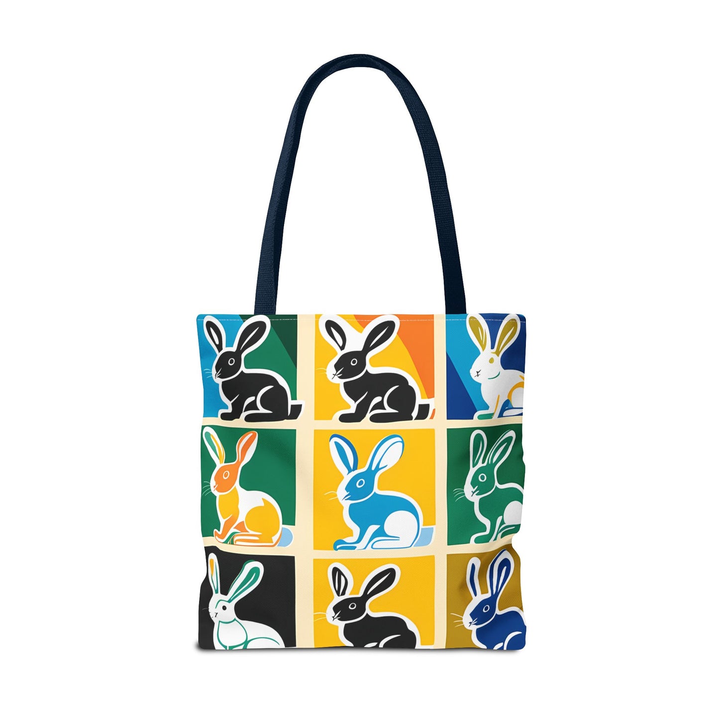 Rabbit Patchwork Tote Bag