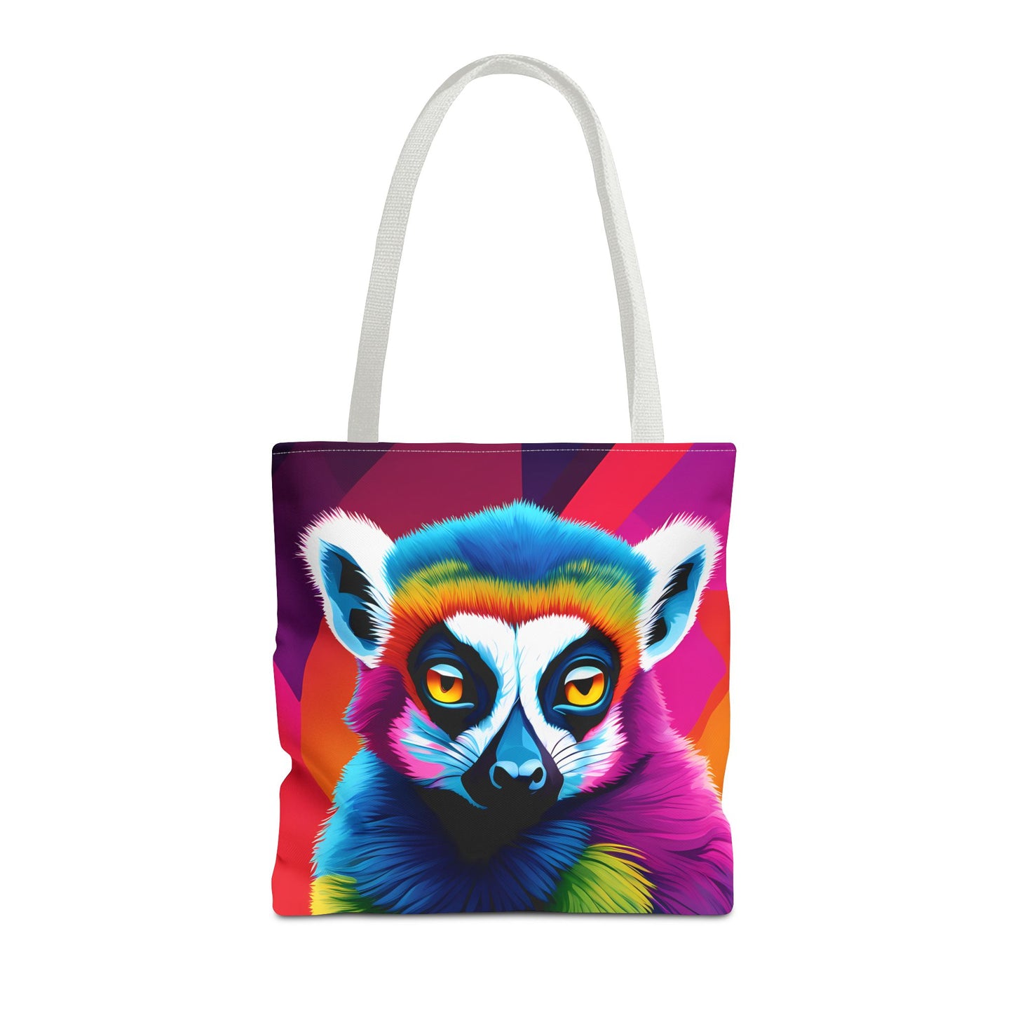 Psychedelic Lemur Tote Bag