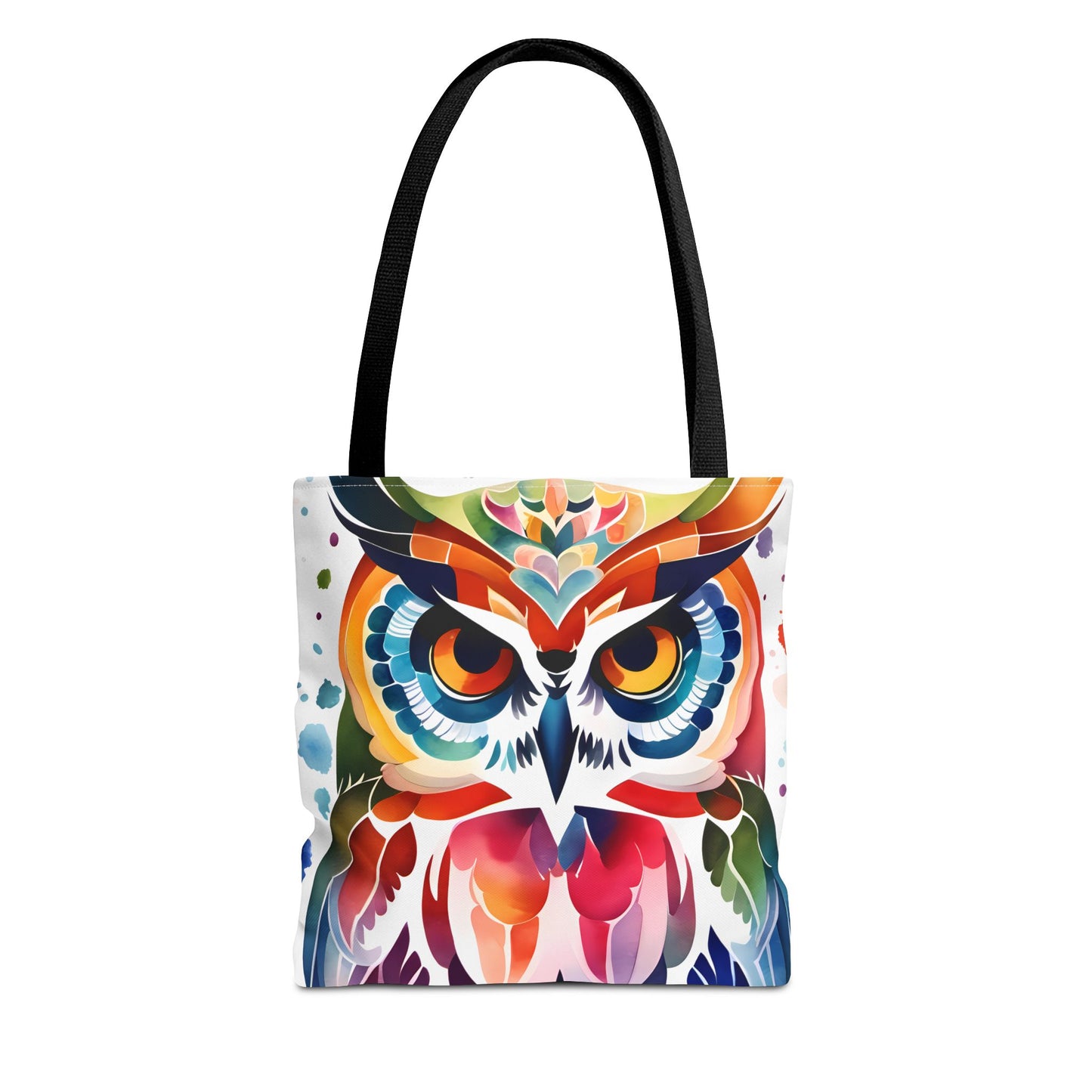 Artistic Owl Tote Bag