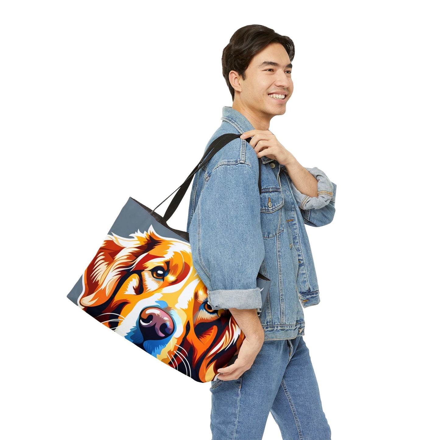 Golden Retriever Dog Tote Bag