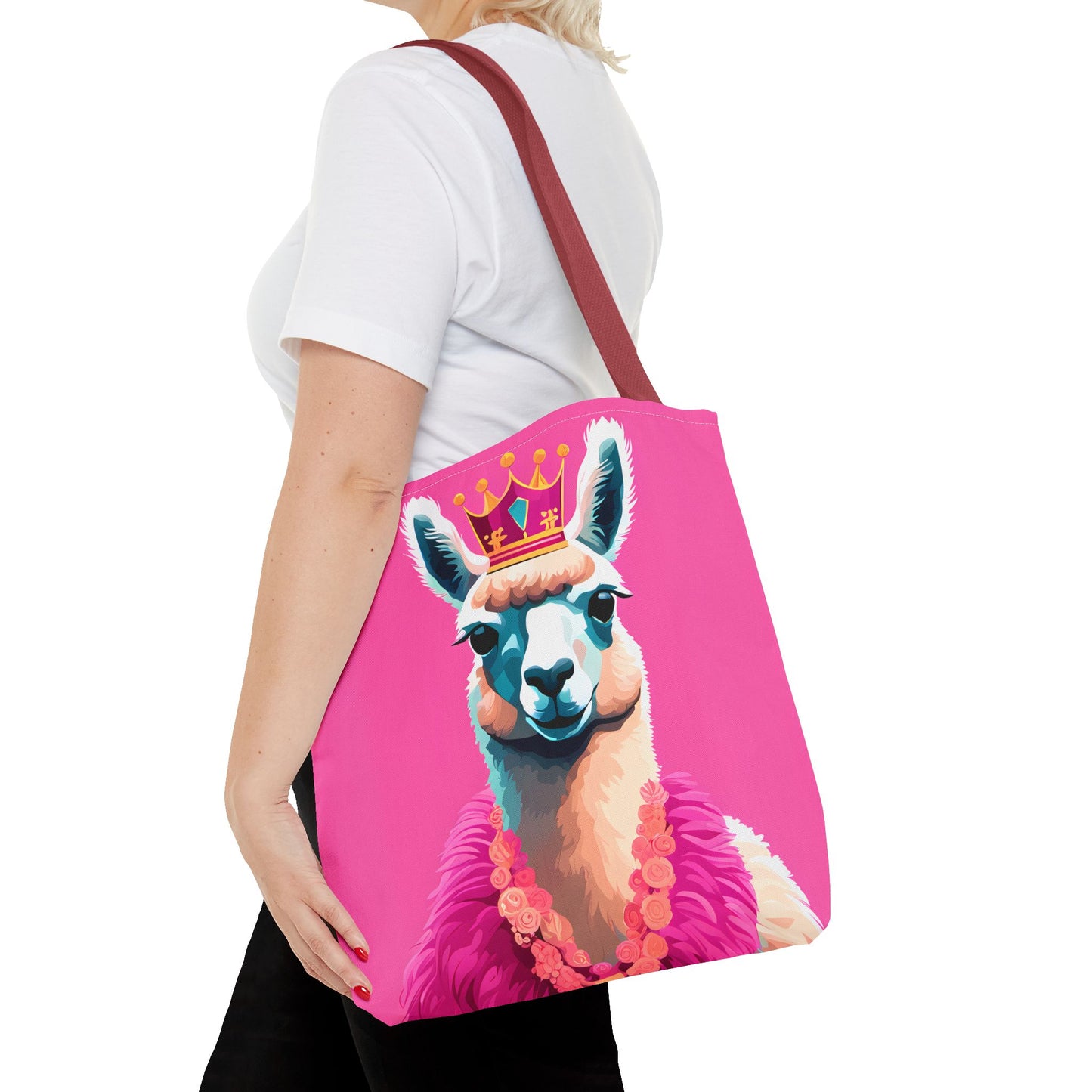 Princess Llama Tote Bag