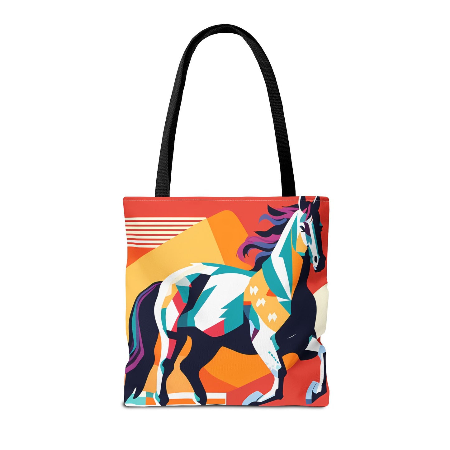 Retro Horse Tote Bag