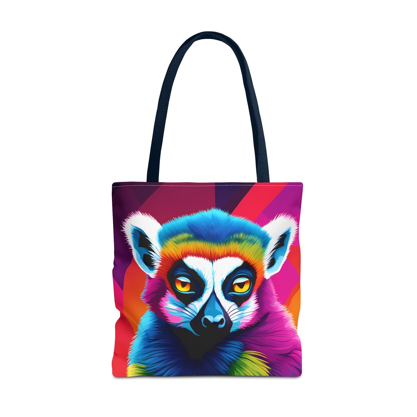 Psychedelic Lemur Tote Bag
