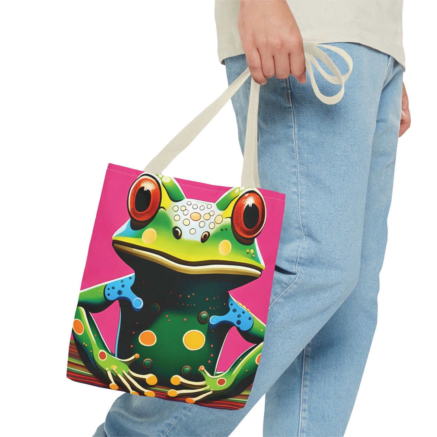 Angry Tree Frog Tote Bag