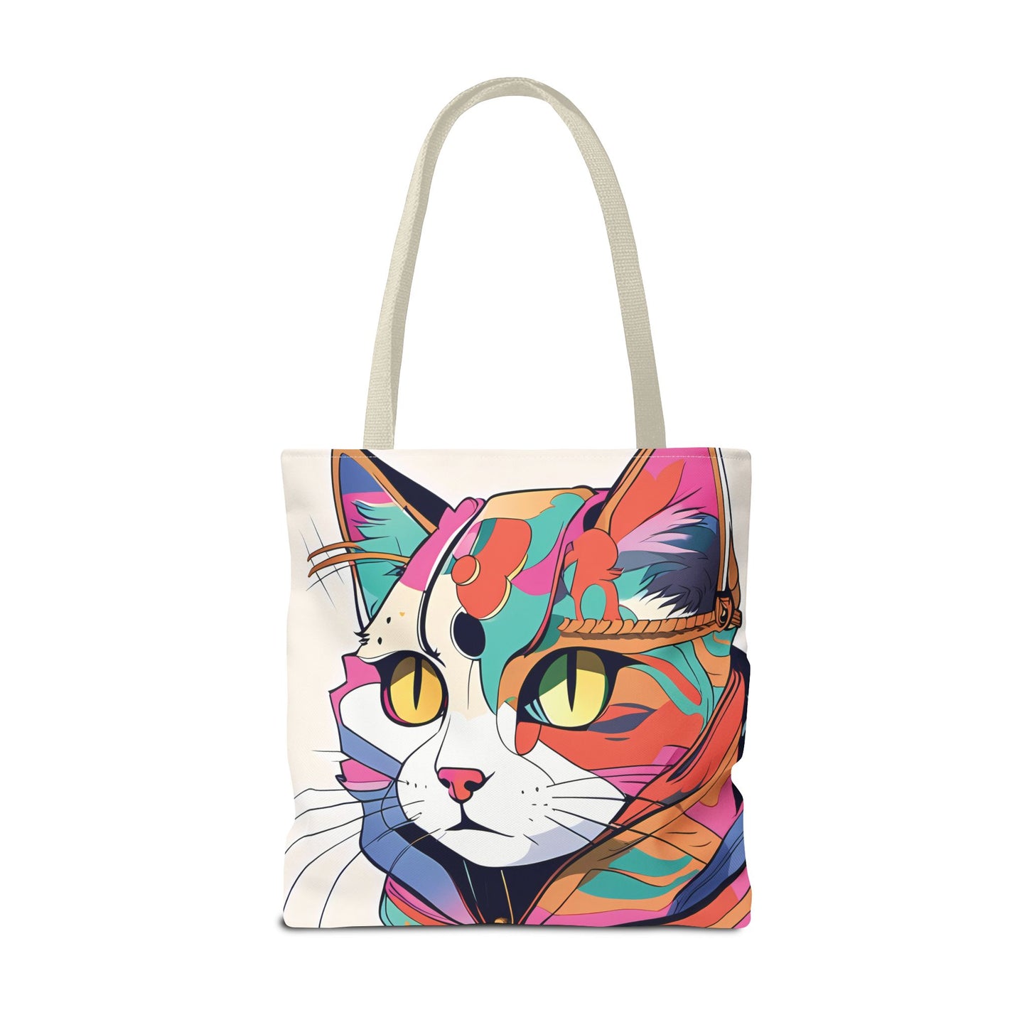 Abstract Feline Fantasy Tote Bag