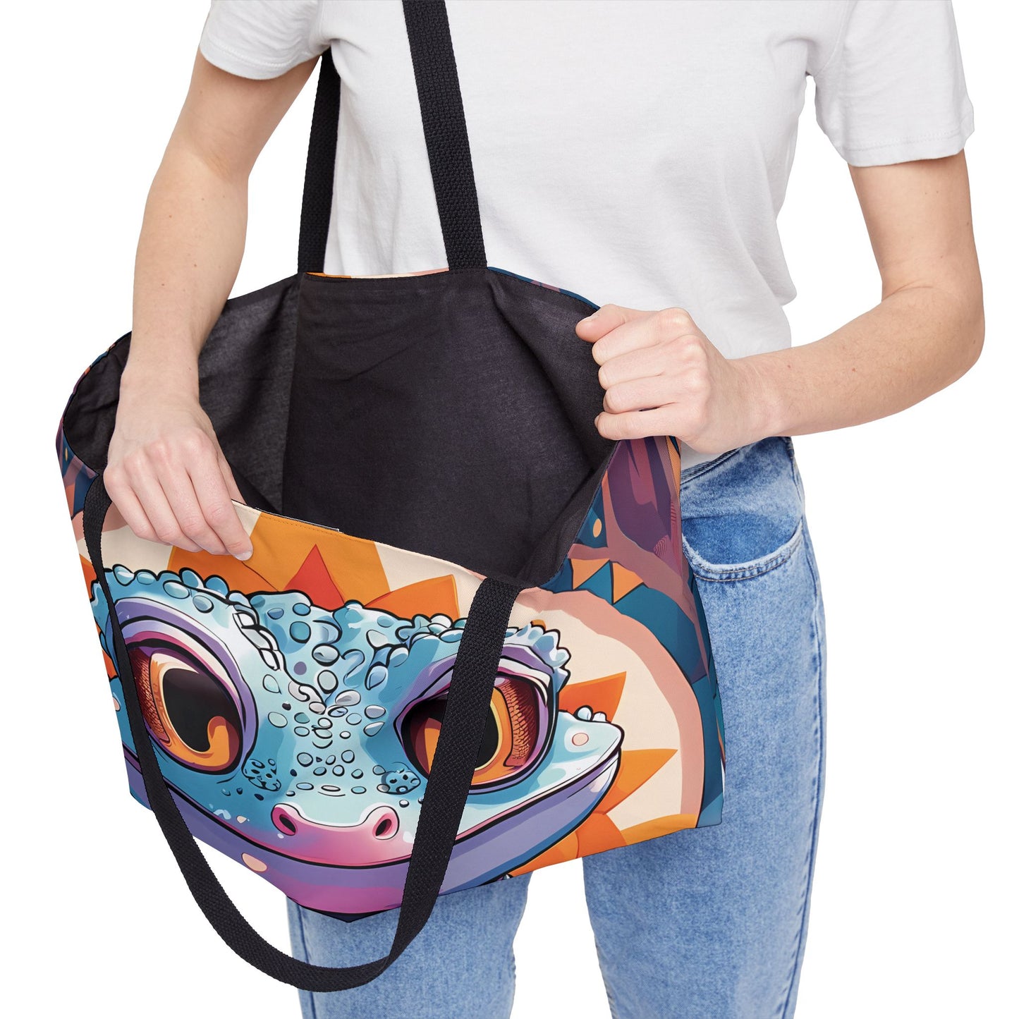 Adorable Tokay Gecko Tote Bag