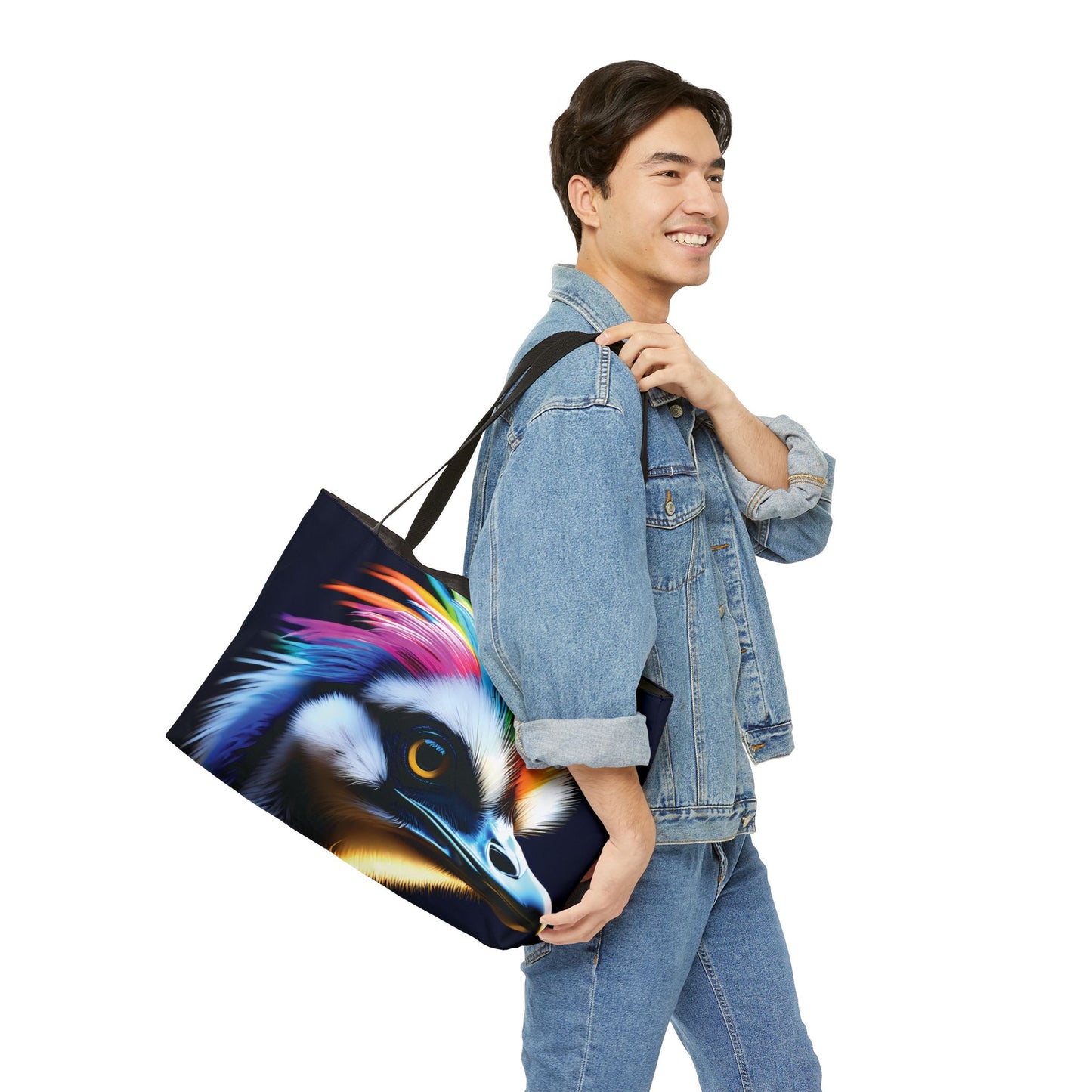 Rainbow Emu Tote Bag